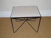 Luther Conover, Low table
1950, iron and opaque glass