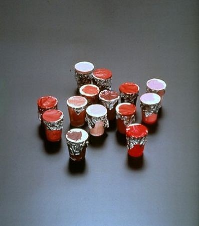 Mike Kelley, Bouquet # 1
1998, fourteen plastic cups, aluminum foil, acrylic