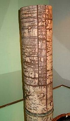 Peter Lane, "Birchbark" Vases (3)
ceramic