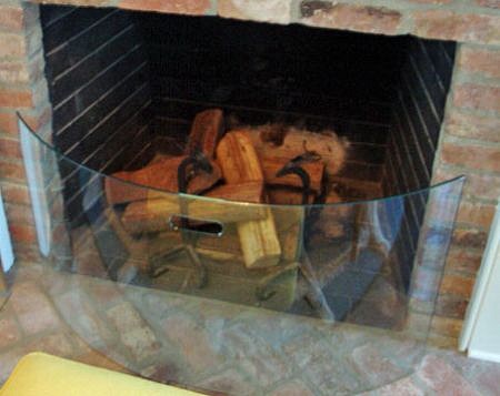 Peter Maly, Mentas Fireplace Screen
1997, hardened crystal