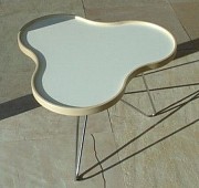 Schwarzer Flowercoffeetable