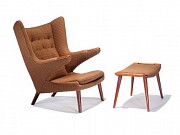 Wegner papabearchairandottoman
