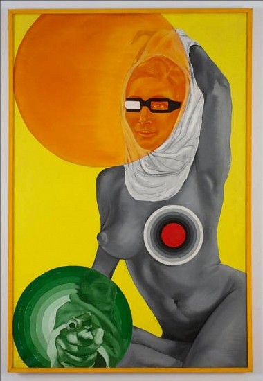 Evelyne Axell, La Fille du désert
1970, oil on canvas