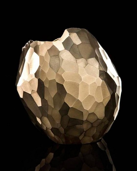 David Wiseman, Unique small bronze facet vase
USA, 2008-2011, bronze