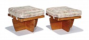 Nakashima greenrock ottomans