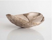 David Wiseman Unique Facet Bowl in bronze