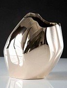 David Wiseman Unique Small Smooth Vase in Bronze