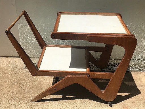 Zanine Caldas, Tea Trolley
1949/1950, plywood