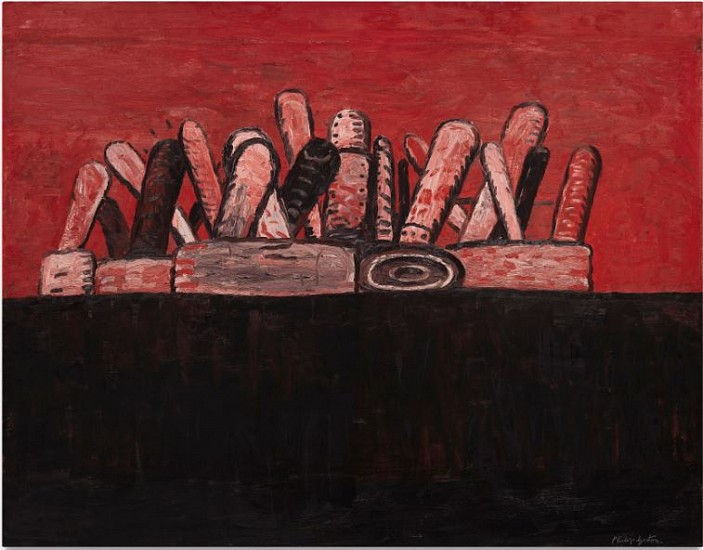 Philip Guston, Red Sky
1978, Oil of canvas